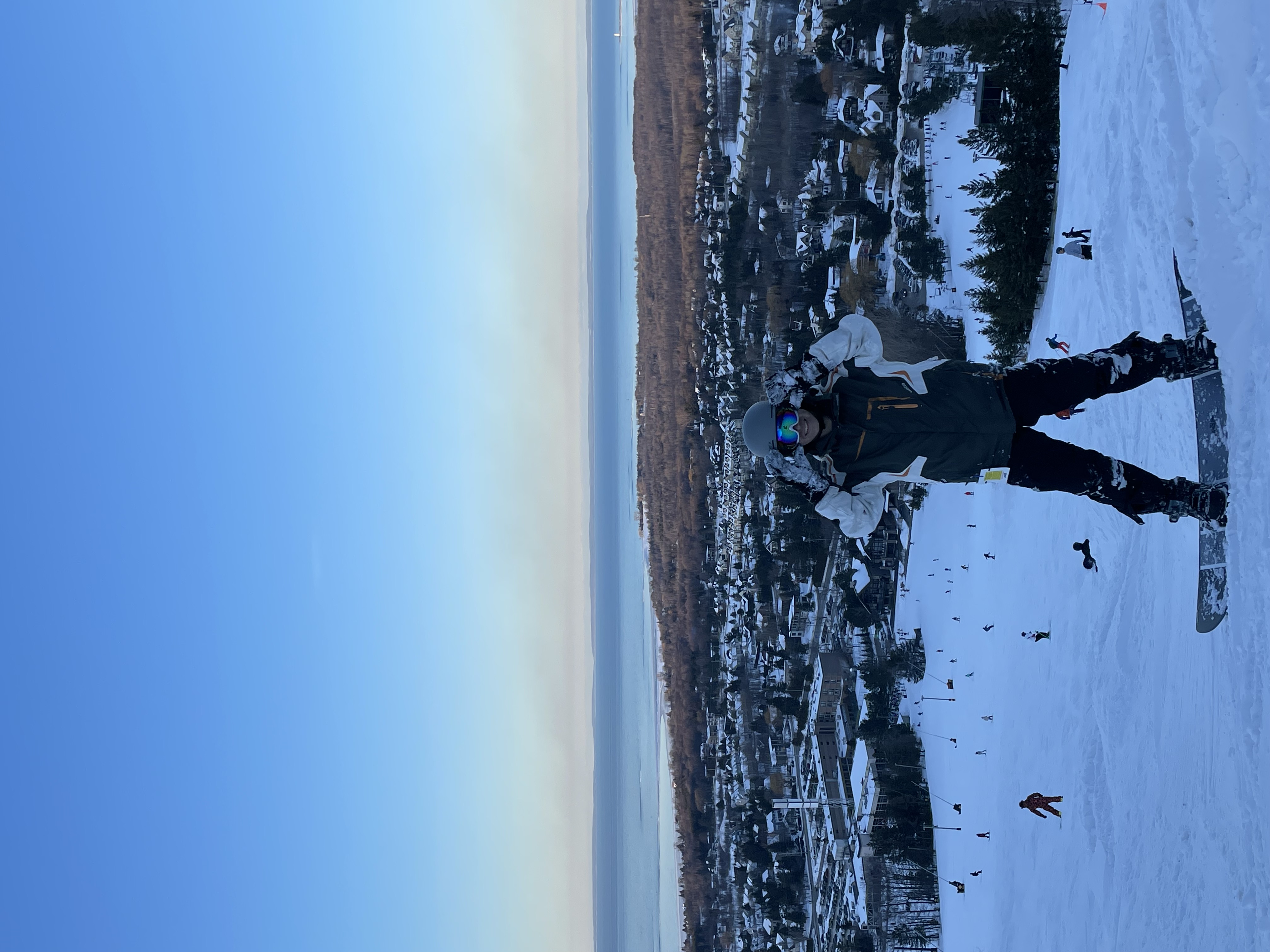 Snowboarding adventure